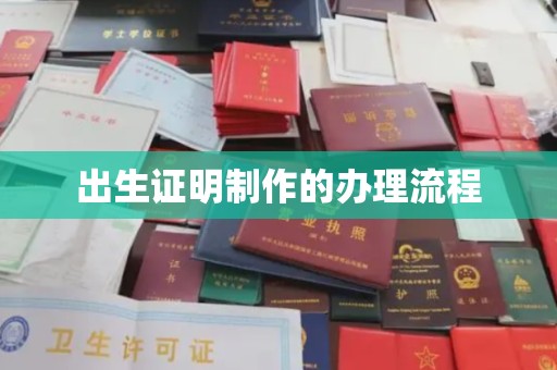 双塔出生证明制作的办理流程